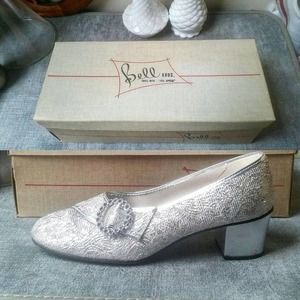 Vintage Tinsel Pumps || Patios || Women's Size 6.5